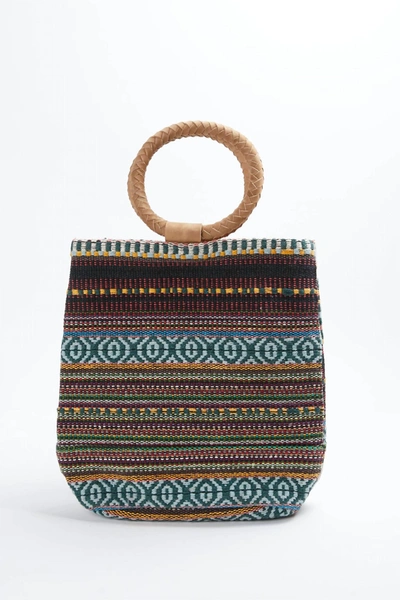 Ethnique Tammy Handmade Bucket Crossbody Bag In Multi
