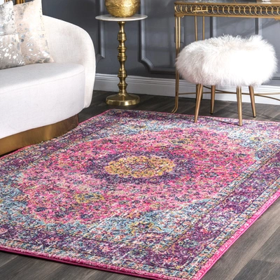 Nuloom Traditional Medallion Verona