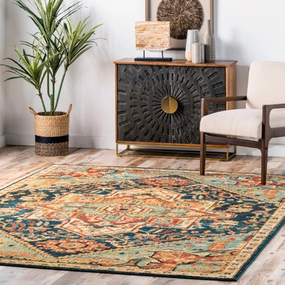 Nuloom Tabetha Tribal Medallion Area Rug