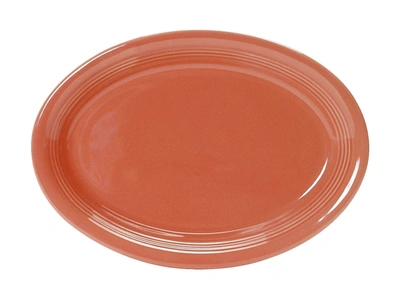 TUXTON CONCENTRIX OVAL PLATTER 13-1/2"X9-3/4", 6 PIECES