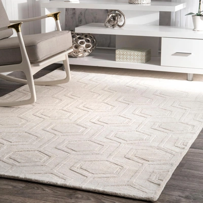 Nuloom Hand Woven Ambrose Area Rug
