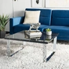 SAFAVIEH CARMEN SQUARE COFFEE TABLE