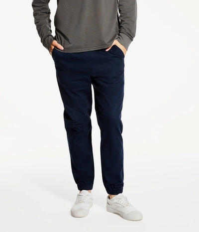 Aéropostale Men's Stretch Twill Joggers In Blue