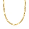 CANARIA FINE JEWELRY CANARIA 10KT YELLOW GOLD OVAL-LINK NECKLACE