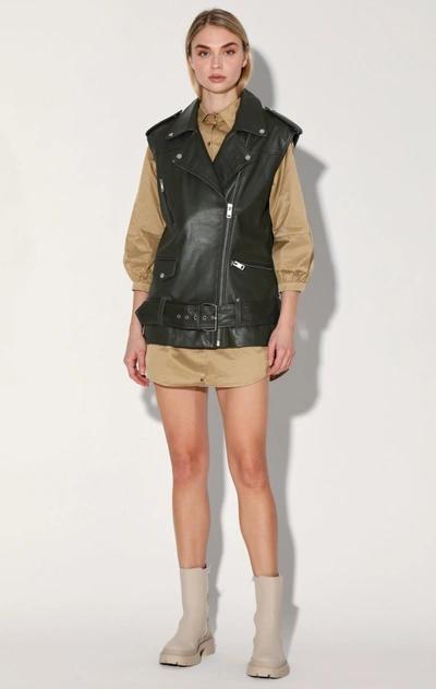 Walter Baker Edie Vest In Black