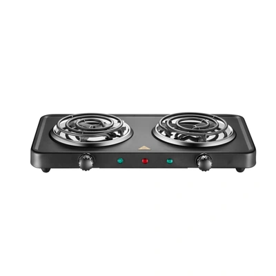 Salton Portable Cooktop Double - Black