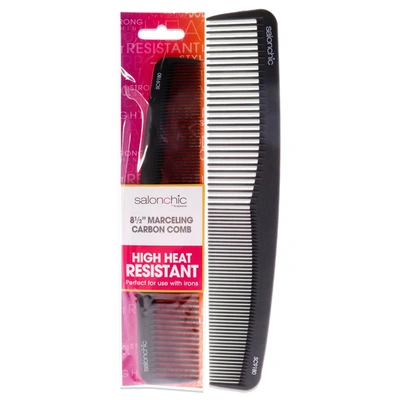 Salonchic Marceling Carbon Comb High Heat Resistant 8.5 By  For Unisex - 1 Pc Comb In Red