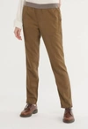 CHLOÉ STORA FOX TROUSERS IN LIGHT KHAKI