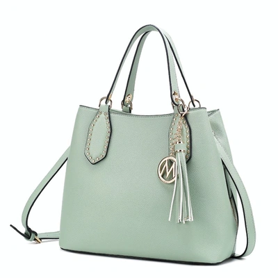 Mkf Collection By Mia K Lana Hobo Shoulder Handbag Vegan Leather In Green