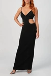 Byvarga Nancy Skinny Dress In Black In Black