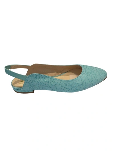 French Sole Lola Slingback Sandal In Turquoise In Blue