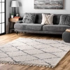 Nuloom Jessie Moroccan Lattice Tassel Area Rug