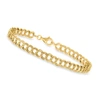 CANARIA FINE JEWELRY CANARIA 6MM 10KT YELLOW GOLD CURB-LINK BRACELET