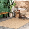 Nuloom Devon Geometric Stiped Indoor/outdoor Area Rug