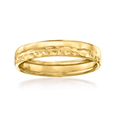 Ross-simons Italian 14kt Yellow Gold Ring