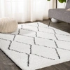 Jonathan Y Calvia Moroccan Diamond Shag Area Rug