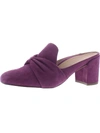VIONIC PRESLEY WOMENS SUEDE SQUARE TOE MULES