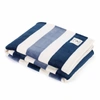 Nautica Awning Stripe Ultra Soft Plush Reversible Throw, 60" X 50" Bedding