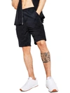 ROYALTY BY MALUMA MENS TERRY RELAXED FIT CASUAL SHORTS