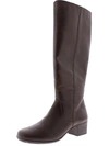 ELITES BY WALKING CRADLES MIX WOMENS LEATHER TALL KNEE-HIGH BOOTS