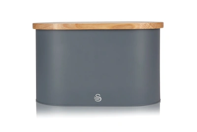 Swan Nordic Bread Bin With Cutting Board