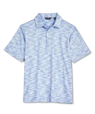 Scott Barber Men's Tech Jersey Polo In Marine In Blue