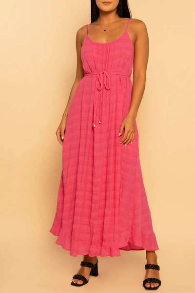 Shore. Portsmouth Maxi Dress In Pink