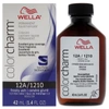 WELLA COLOR CHARM PERMANENT LIQUID HAIRCOLOR - 1210 12A FROSTY ASH BY WELLA FOR UNISEX - 1.4 OZ HAIR COLOR