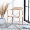 Safavieh Munro Leather Woven Accent Chair