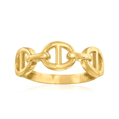Canaria Fine Jewelry Canaria 10kt Yellow Gold Mariner-link Ring