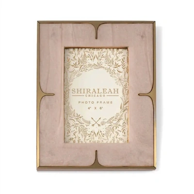 Shiraleah Ariston 4x6 Picture Frame In Blush