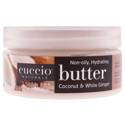 Cuccio Naturale Butter Blend - Coconut And White Ginger By  For Unisex - 8 oz Body Lotion