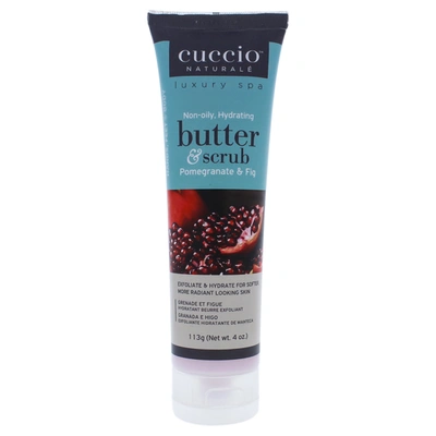 Cuccio Naturale Butter And Scrub - Pomegranate And Fig By  For Unisex - 4 oz Scrub