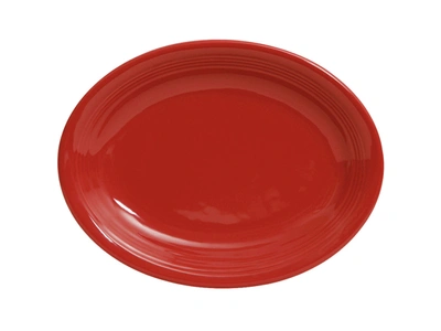 TUXTON CONCENTRIX OVAL PLATTER 11-1/2"X8-3/4", 12 PIECES