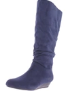 Masseys Jaya Womens Pull On Dressy Mid-calf Boots In Multi