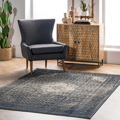Nuloom Vintage Kellum Area Rug In Grey