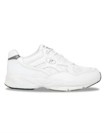 Propét Women's Stability Walker Walking Shoe - Wide In White