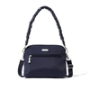 BAGGALLINI DOME CROSSBODY WITH BRAIDED STRAP