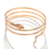 Sohi Gold Color Gold Plated Designer Stone Bracelet For Women's In Gold