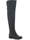 SUN + STONE ALLICCE WOMENS ZIPPER ROUND TOE OVER-THE-KNEE BOOTS
