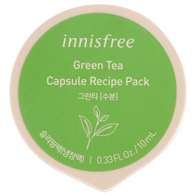 Innisfree Capsule Recipe Pack Mask - Green Tea By  For Unisex - 0.33 oz Mask
