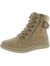 CLIFFS BY WHITE MOUNTAIN HEARTY WOMENS FAUX SUEDE COLD WEATHER WINTER & SNOW BOOTS
