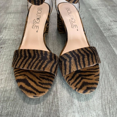 Corkys Footwear Sweetie Sandal In Tiger Print In Black