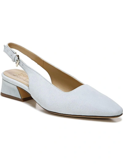 Naturalizer Lesley Womens Slingback Pumps In White