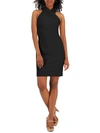 Rachel Rachel Roy Harland Crossover Halter Mini Dress In Black