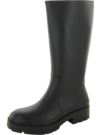 Jeffrey Campbell Rainpour Womens Waterproof Tall Rain Boots In Multi