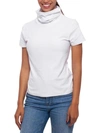 B & A BY BETSY AND ADAM WOMENS SHORT SLEEVE ATTACHED MASK T-SHIRT