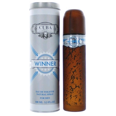 Cuba Amcubw34s 3.3 Oz. Winner Eau De Toilette Spray For Men