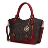 Mkf Collection By Mia K Fula Signature Satchel Handbag In Black