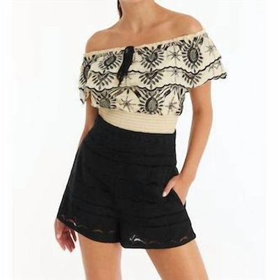 Allison New York Eva Shorts In Black